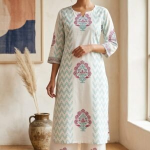 Handblock Cotton 2PC Set