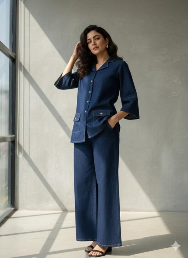 Denim Co-Ord Set for Comfortable and Stylish Wear