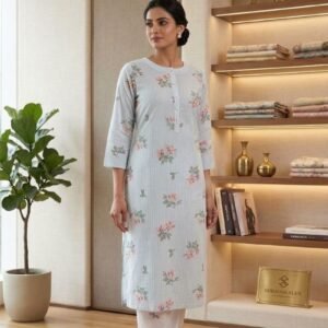 Stylish Cotton Yarn Dyed 2PC Set