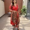 Dabu Cotton with Mirror Work