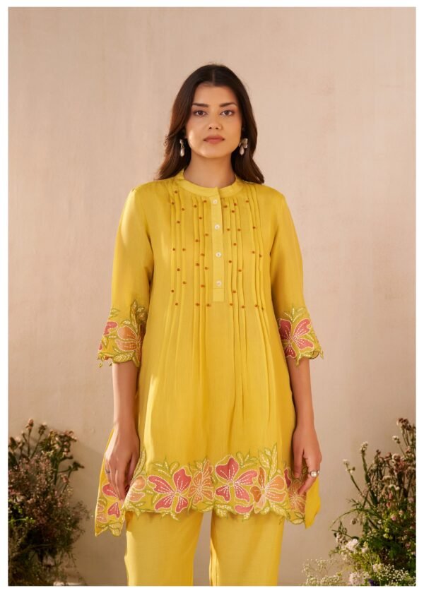 Mul Chanderi Co-Ord Set