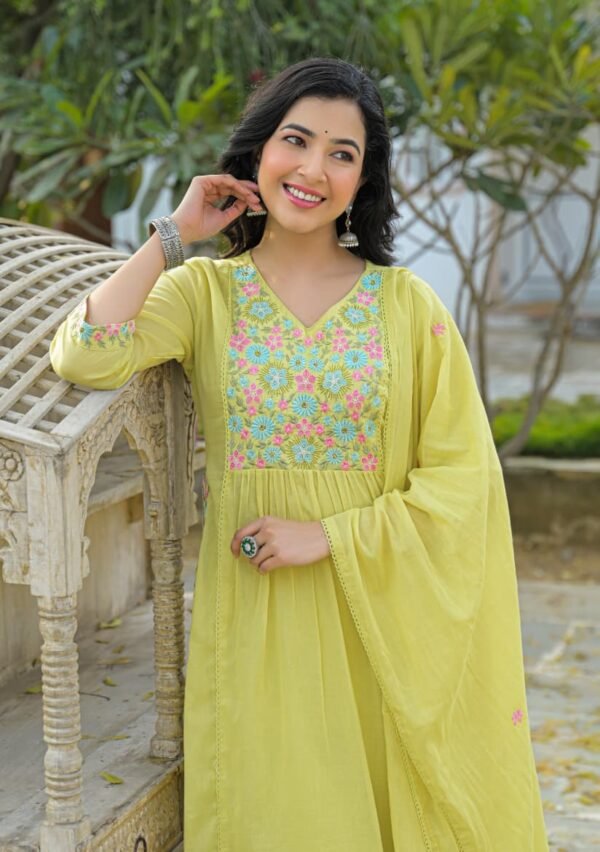 A-Line Mul Cotton 3PC Set