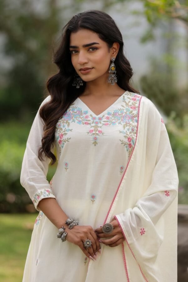 Embroidered A-Line 3PC Set