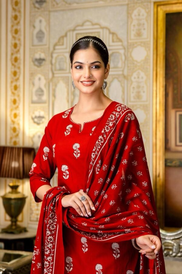 Cotton Threadwork 3PC Set