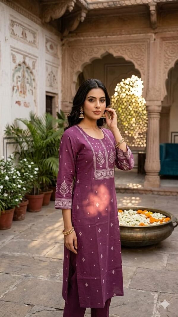 Dabu Cotton Handblock 2PC Set