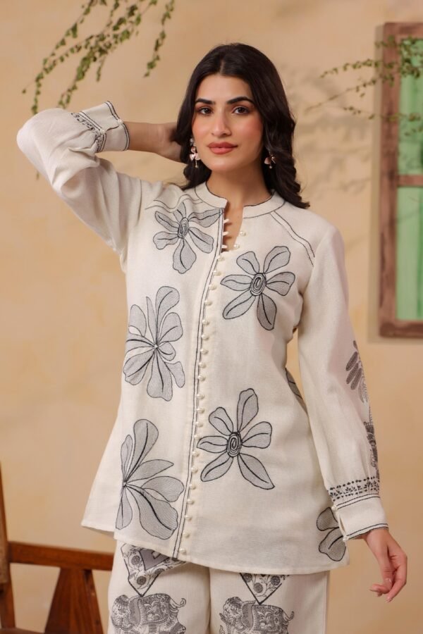 Embroidered Co-Ord Set