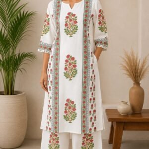 Cotton Handblock Print 2PC Set