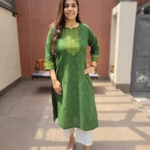 Cotton Handwork Kurti