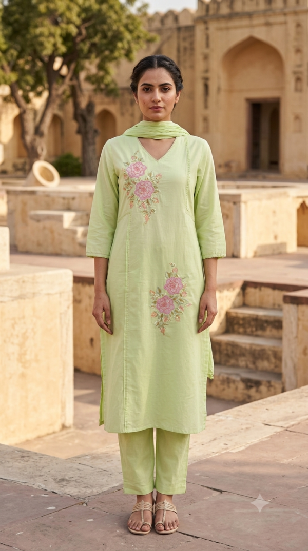 Cotton Handwork 3PC Set