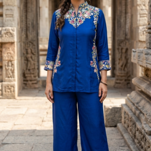Pure Chinon Partywear Co-ord Set