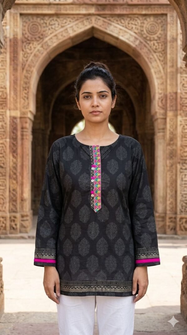 Relax Fit Cotton Tunic