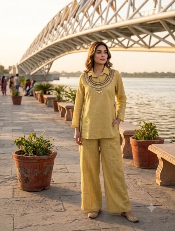 Premium Salsa Handwork Co-Ord Set