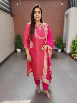 Tissue Partywear 3PC Suit Set